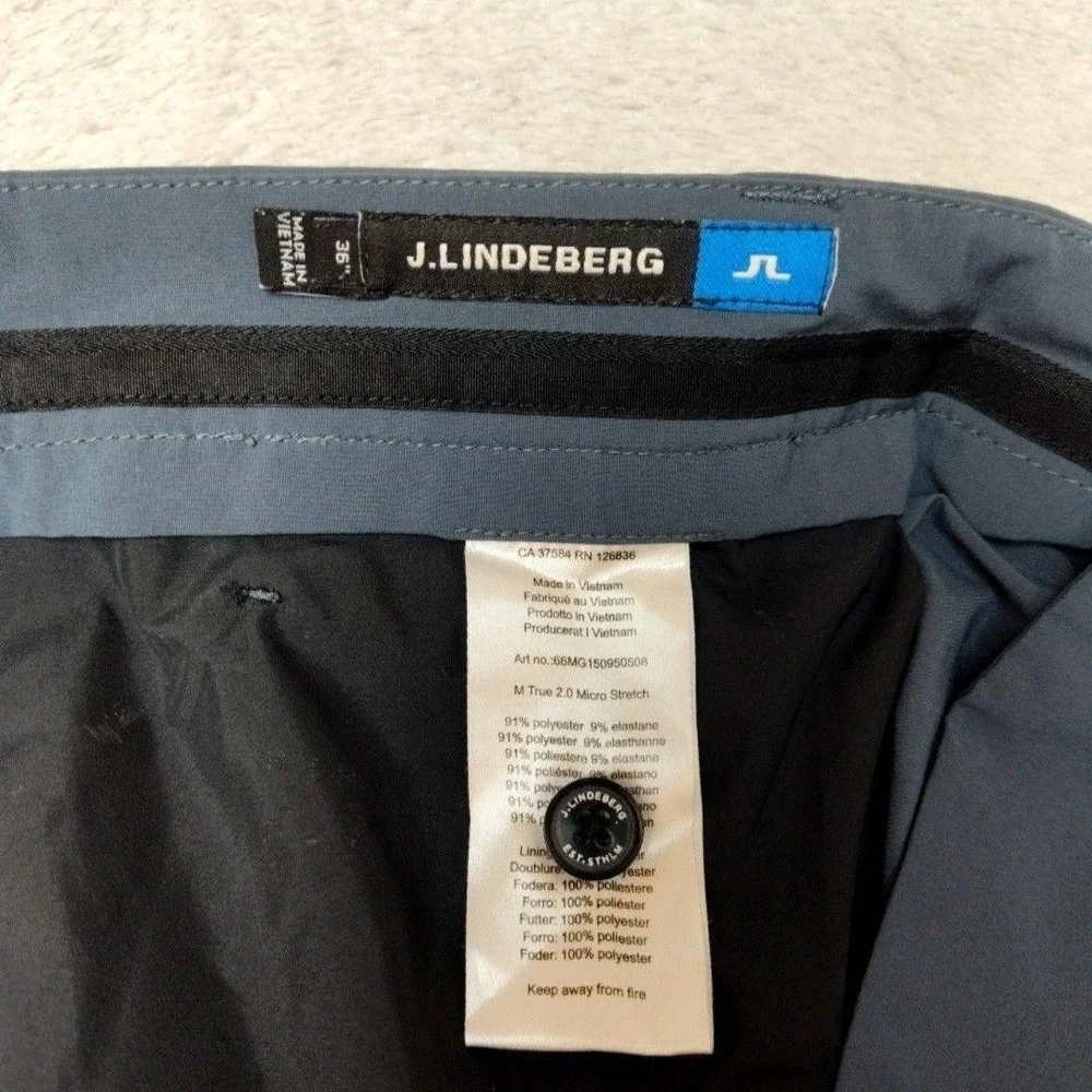 J Lindeberg Shorts Mens 36 Blue 11
